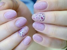 ネイルアート エクリ(Nail Art:Ecrit)/押し花ネイル　