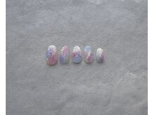 エンジェリック カラーズ(Angelic colors)/インクあじさいネイル☆