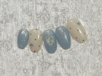 カシータ(casita)/押し花ドットネイル