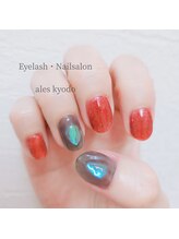 アイラッシュ ネイルサロン アレス 経堂店(Eyelash Nailsalon ales)/Drop nail★