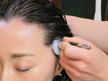 キキ(kiki.)の雰囲気（側頭筋にアプローチして、リフトアップ。頭痛や眼精疲労にも◎）