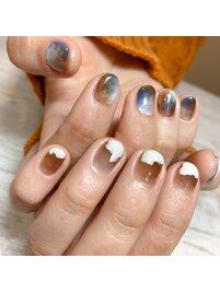 油絵風ネイル◇高橋制作