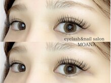 アイラッシュサロンモアナ 梅田芝田店(MOANA)/フラットマットラッシュ140本