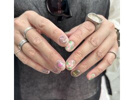 個性派ネイル6本