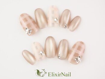 エリクサーネイル 渋谷(Elixir Nail)/定額bカジュアル/クーポン使用