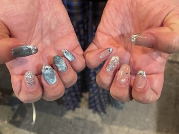 【AYUMI】<マグ×ラメフレンチ>