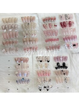 リメイク(Re:make)の写真/シンプル定額◇お任せでも満足の仕上り♪高技術で差がつくシンプルデザイン！デザインにお悩みの方も◎