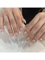 メロー バイ シェリーラメール 船橋店(Mellow by Cherie la mer) チークネイル好きです!