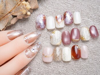 ナイスネイル 西鉄久留米駅前店(NICE NAIL)の写真/【全メニューオフ込み価格★パラジェル取扱店】大切なイベント時も豊富なArtで周りと差がつく☆[久留米]