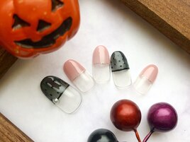 シースルードットネイル