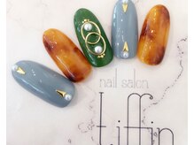 ネイルサロン ティフィン(tiffin)/定番人気のべっ甲アート
