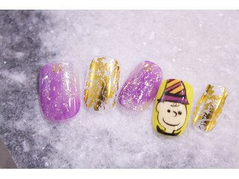 ラルネイル 大宮(Lull. nail)/＊Halloween＊キャラアート＊