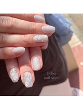 フェリーチェ(Felice)/simple girly nail♪