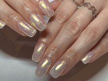 ゴッダスネイル(GODDESS NAIL)/ワンカラー、ミラーネイル