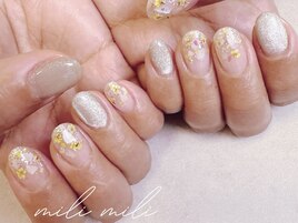 ドライフラワーネイル