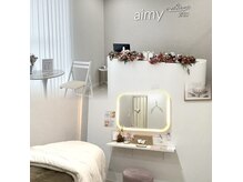 エイミー 豊田店(aimy)の雰囲気（個室の施術ルームでドレッサーもゆっくりお使いいただけます♪）