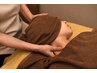 ◆眼精疲労コース30分＋足ツボ30分(60分)[フットウォーマー付]　5400円