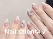 ゆず/グラデーションネイル