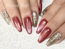 メイジーネイル(Maisie Nail)/マグネット×ラメワンカラー