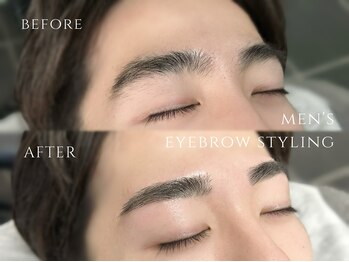 エサージュ 表参道店/メンズアイブロウ/担当：金子