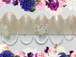 ナチュラルアートネイル☆