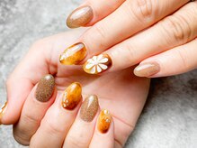 マノアネイル アシヤ(MANOA NAIL ASHIYA)/【パラジェル】ぷっくりお花