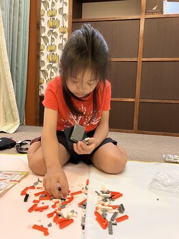 子育てママの整体サロン/施術中のお子様の様子