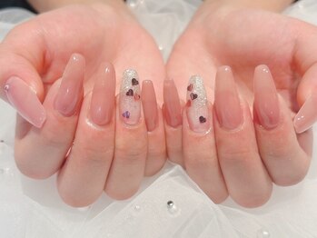 モア(MORE)の写真/【爪に優しいフィルイン対応】長さ出しなら“MORE”にお任せ☆見るたび気分上がる理想のネイルにお仕上げ♪