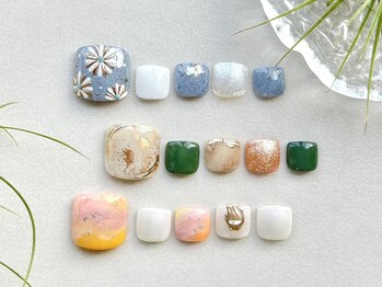 オル('olu)/8月フットネイル定額【Summer】