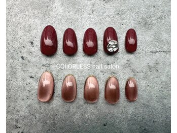 カラーレス(COLORLESS)/11月new design☆デザインコース