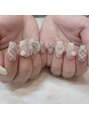 ネイルアンドアイラッシュヴィーナ ゆめタウン廿日市店 (Nail&EyeLash Vina)&nbsp;White check nail ♪