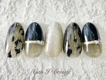 キャンアイ ドレッシー 横須賀中央店(Can i Dressy)/シースルーレオパード¥8000