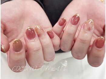 ココナッツネイル/ニュアンスネイル