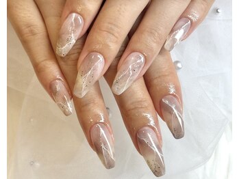 ファメル 赤坂店(Fam-er)/大理石×ニュアンスネイル