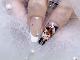 痛ネイル 持ち込みデザイン 3D