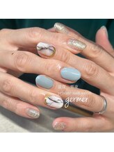 ジェルメ(germer)/おとなオシャレ！大理石風♪