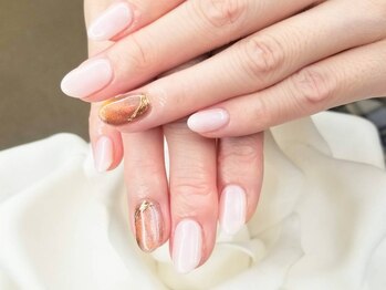 キープ ネイルサロン(KEEP)の写真/新規◆平日限定【オフ込★シンプルコース(2色・art2本・ストーン8コ迄)¥4600】デザイン自由!パラジェル◎