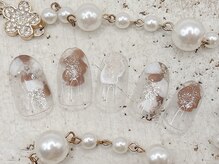 パッチリオメメ 海老名店(Patchiri Omeme)/塗りかけネイル¥3980