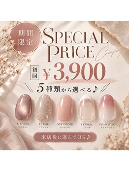 ネイルホリックの写真/初回￥3900♪“今やりたいネイル”が選べる！豊富なカラーでお気に入りの指先に。[三鷹/吉祥寺/パラジェル]