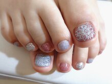 アミュリー ネイル アトリエ(Amury nail atelier)/モロッコ刺繍★フットネイル♪