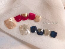 ルームヘアネイル 曙橋店(Room hair nail)/フット ニュアンスミラー