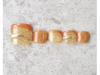 ネイルルーム エルナ(nail room ELNA)/フット定額デザイン￥9000