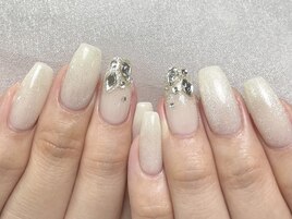 ビジューグラデーション