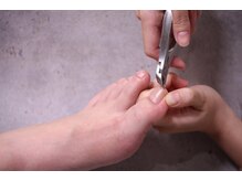 地爪ケアクリニックサロン 松江/フットケア【STEP２】長さ調整