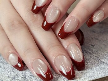 ネイルズ イロハ 大塚店(NAILS 168)/【HAND】 フレンチ