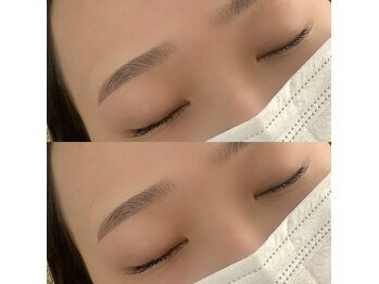 ウノ(uno)の写真/【眉毛のお悩みを解決！アイブロウスタイリング(WAX/間引き/メイク込み)】垢抜け、印象up♪
