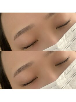 アイブロウメニューがあるサロン