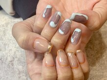 ガーデン ヘア&エステ&ネイル Garden/ニュアンス アートネイル