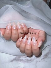 カラーリリー 恵比寿(Calla lily)/白ドット