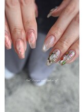 エフネイル(ef nail)/アシメデザイン♪